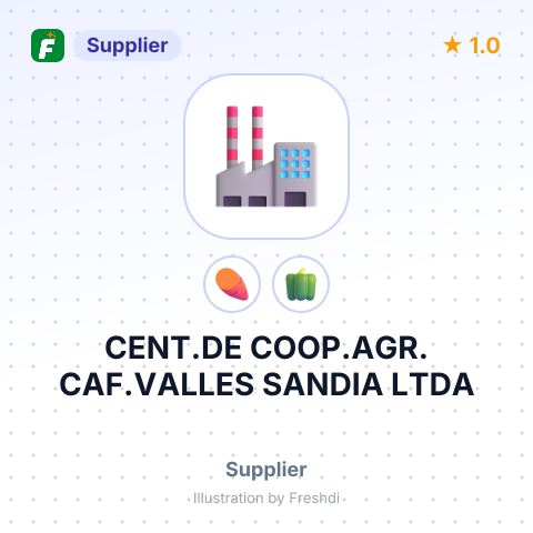CENT.DE COOP.AGR. CAF.VALLES SANDIA LTDA – summary card, no photo uploaded yet