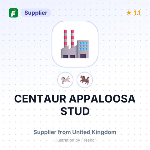 CENTAUR APPALOOSA STUD – summary card, no photo uploaded yet