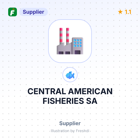 CENTRAL AMERICAN FISHERIES SA – summary card, no photo uploaded yet