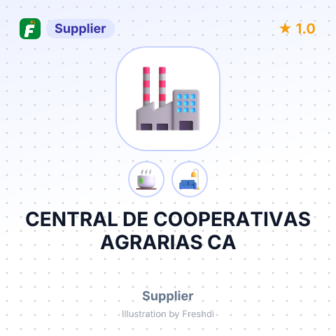 CENTRAL DE COOPERATIVAS AGRARIAS CA – summary card, no photo uploaded yet