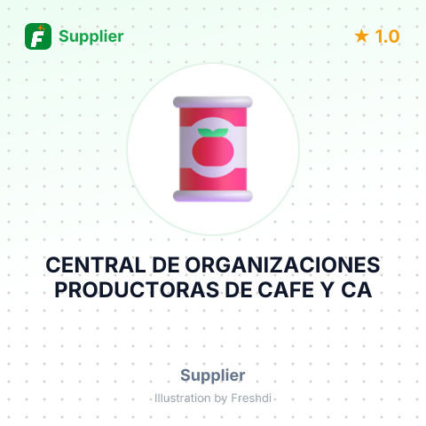 CENTRAL DE ORGANIZACIONES PRODUCTORAS DE CAFE Y CA – summary card, no photo uploaded yet
