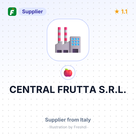 CENTRAL FRUTTA S.R.L. – summary card, no photo uploaded yet