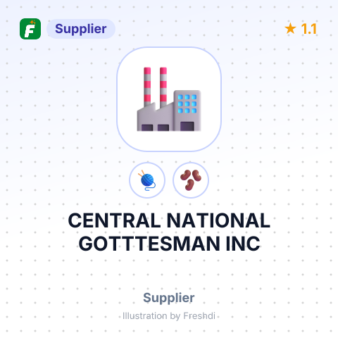 CENTRAL NATIONAL GOTTTESMAN INC – summary card, no photo uploaded yet