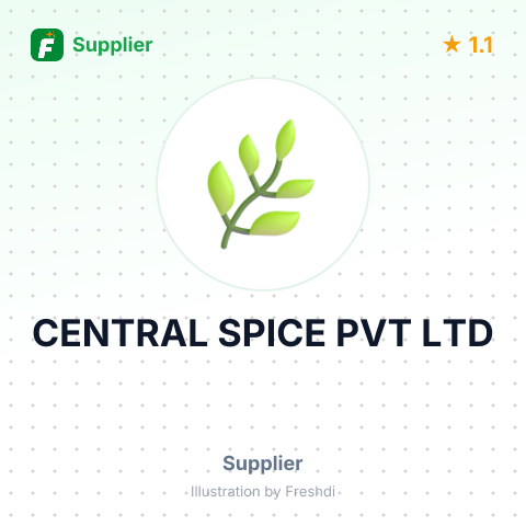 CENTRAL SPICE PVT LTD – summary card, no photo uploaded yet