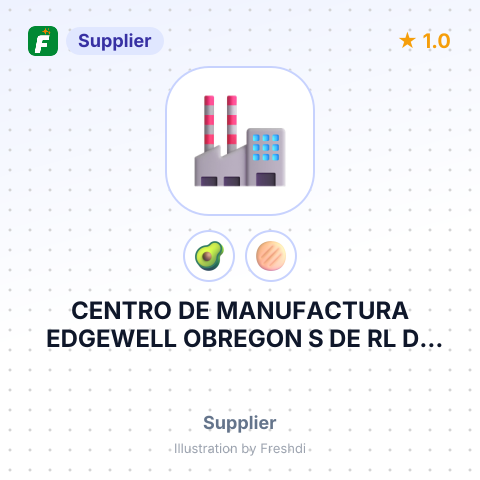 CENTRO DE MANUFACTURA EDGEWELL OBREGON S DE RL DE CV – summary card, no photo uploaded yet