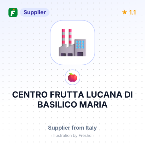 CENTRO FRUTTA LUCANA DI BASILICO MARIA – summary card, no photo uploaded yet