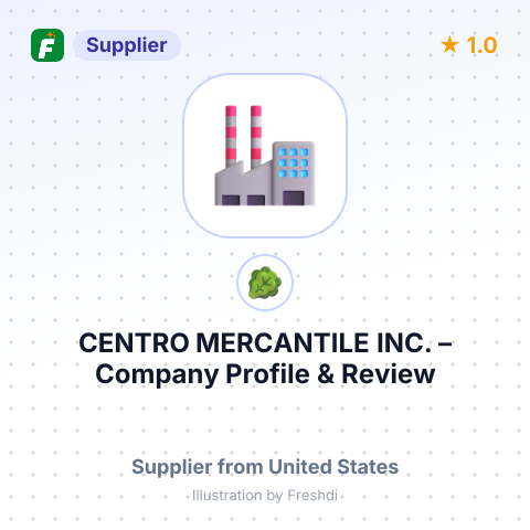 CENTRO MERCANTILE, INC. – summary card, no photo uploaded yet