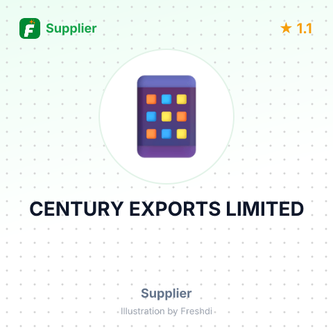CENTURY EXPORTS LIMITED – summary card, no photo uploaded yet