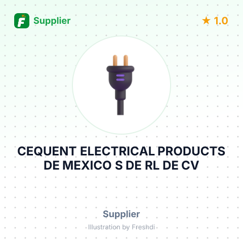 CEQUENT ELECTRICAL PRODUCTS DE MEXICO S DE RL DE CV – summary card, no photo uploaded yet