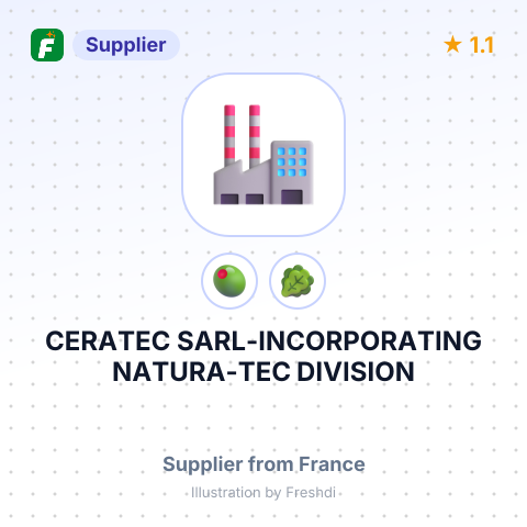 CERATEC SARL-INCORPORATING NATURA-TEC DIVISION – summary card, no photo uploaded yet