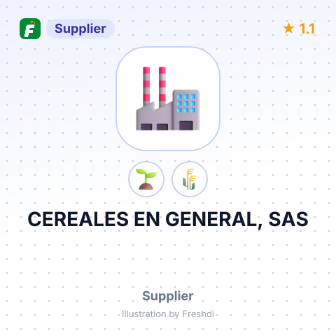 CEREALES EN GENERAL, SAS – summary card, no photo uploaded yet