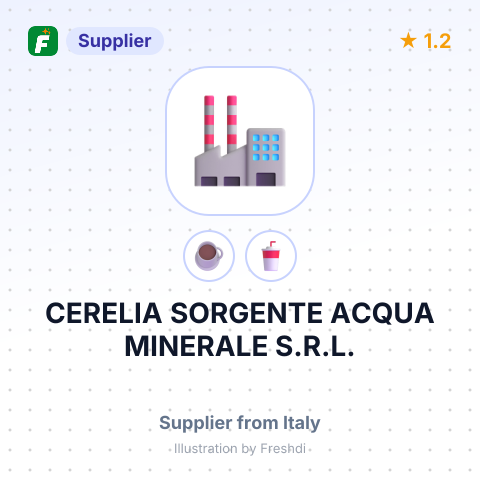 CERELIA SORGENTE ACQUA MINERALE S.R.L. – summary card, no photo uploaded yet