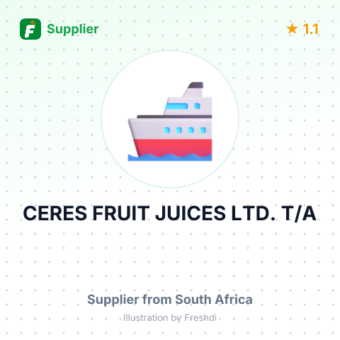 CERES FRUIT JUICES LTD. T/A – summary card, no photo uploaded yet