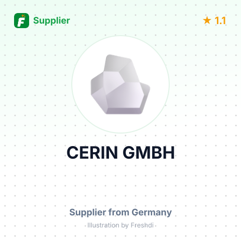 CERIN GMBH – summary card, no photo uploaded yet
