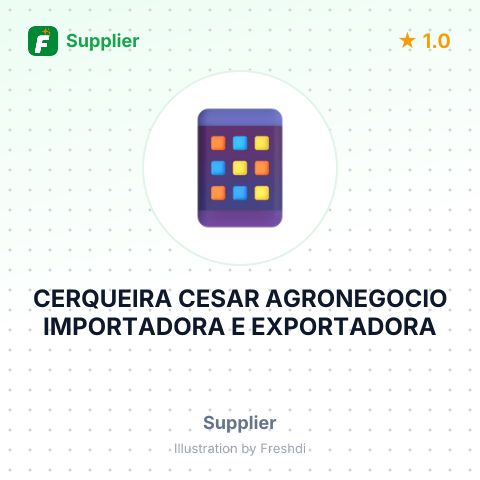 CERQUEIRA CESAR AGRONEGOCIO IMPORTADORA E EXPORTADORA – summary card, no photo uploaded yet