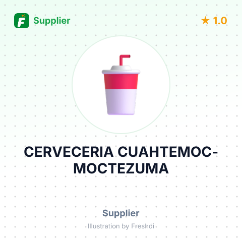 CERVECERIA CUAHTEMOC- MOCTEZUMA – summary card, no photo uploaded yet