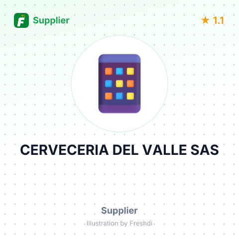 CERVECERIA DEL VALLE SAS – summary card, no photo uploaded yet