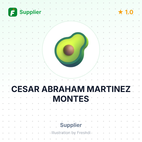 CESAR ABRAHAM MARTINEZ MONTES – summary card, no photo uploaded yet