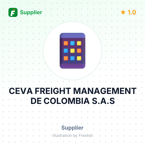CEVA FREIGHT MANAGEMENT DE COLOMBIA S.A.S – summary card, no photo uploaded yet