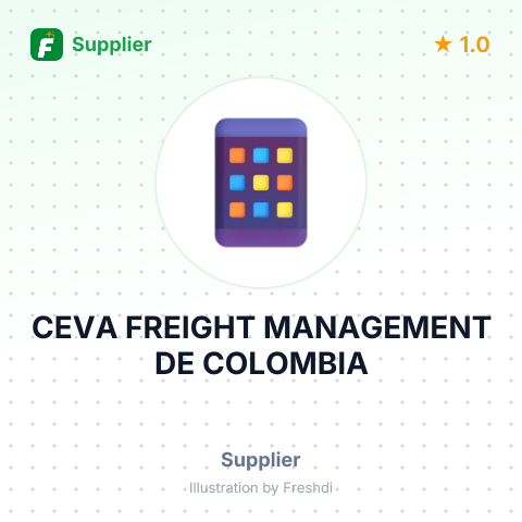 CEVA FREIGHT MANAGEMENT DE COLOMBIA – summary card, no photo uploaded yet