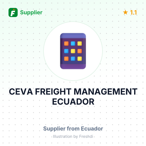 CEVA FREIGHT MANAGEMENT ECUADOR – summary card, no photo uploaded yet