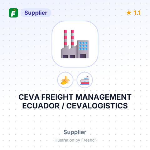 CEVA FREIGHT MANAGEMENT ECUADOR / CEVALOGISTICS – summary card, no photo uploaded yet