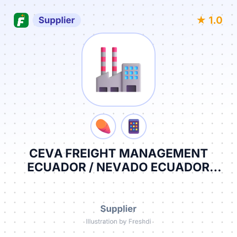CEVA FREIGHT MANAGEMENT ECUADOR / NEVADO ECUADOR NEVAECAUDOR S.A – summary card, no photo uploaded yet