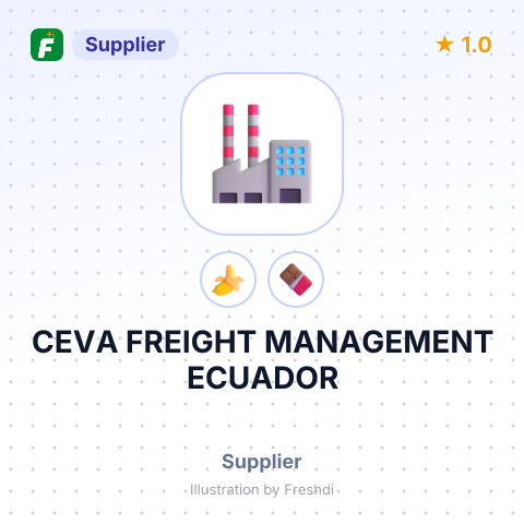 CEVA FREIGHT MANAGEMENT ECUADOR – summary card, no photo uploaded yet