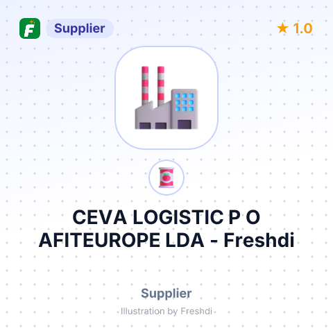CEVA LOGISTIC P O AFITEUROPE LDA – summary card, no photo uploaded yet