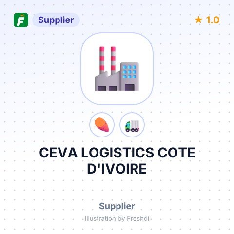 CEVA LOGISTICS COTE D'IVOIRE – summary card, no photo uploaded yet
