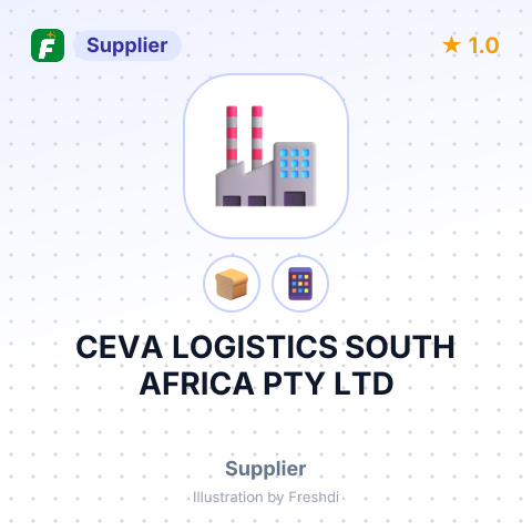 CEVA LOGISTICS SOUTH AFRICA PTY LTD – summary card, no photo uploaded yet
