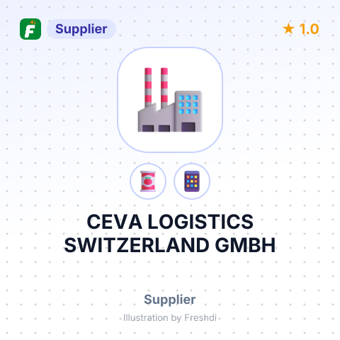 CEVA LOGISTICS SWITZERLAND GMBH – summary card, no photo uploaded yet