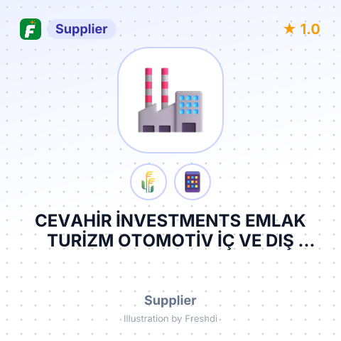 CEVAHİR İNVESTMENTS EMLAK TURİZM OTOMOTİV İÇ VE DIŞ TİCARET LİMİTED ŞİRKETİ – summary card, no photo uploaded yet