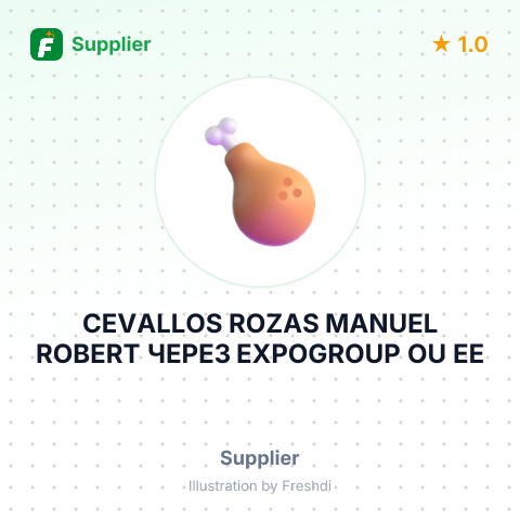 CEVALLOS ROZAS MANUEL ROBERT ЧЕРЕЗ EXPOGROUP OU EE – summary card, no photo uploaded yet