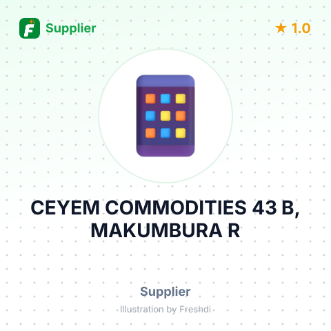 CEYEM COMMODITIES 43 B, MAKUMBURA R – summary card, no photo uploaded yet