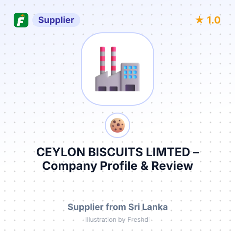 CEYLON BISCUITS LIMTED – summary card, no photo uploaded yet