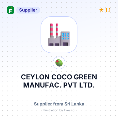 CEYLON COCO GREEN MANUFAC. PVT LTD. – summary card, no photo uploaded yet