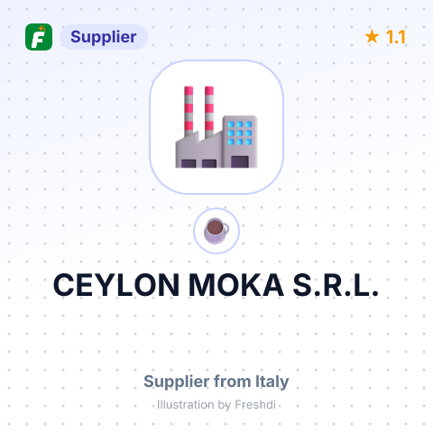 CEYLON MOKA S.R.L. – summary card, no photo uploaded yet