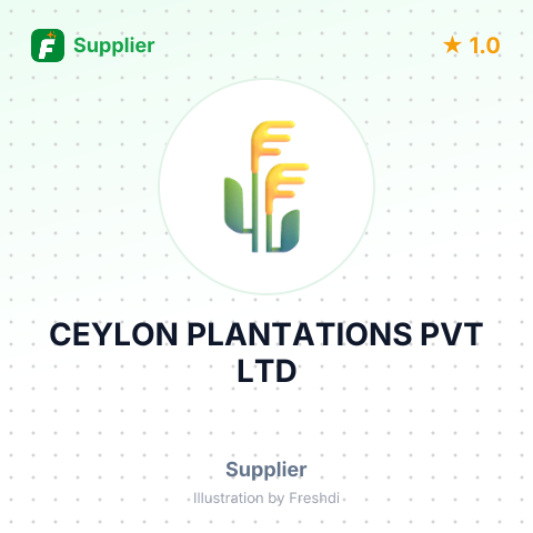 CEYLON PLANTATIONS PVT LTD – summary card, no photo uploaded yet