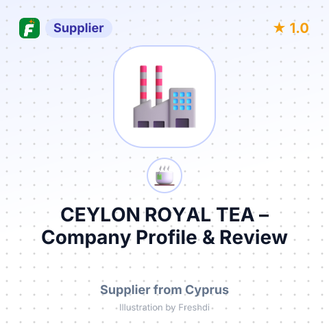 CEYLON ROYAL TEA, – summary card, no photo uploaded yet