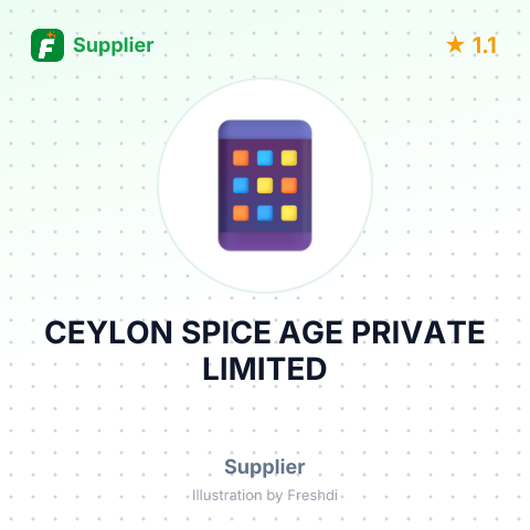 CEYLON SPICE AGE PRIVATE LIMITED – summary card, no photo uploaded yet