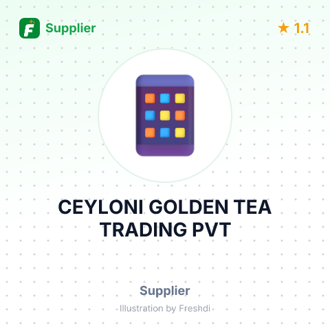 CEYLONI GOLDEN TEA TRADING PVT – summary card, no photo uploaded yet