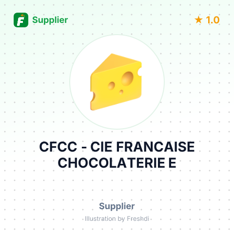 CFCC - CIE FRANCAISE CHOCOLATERIE E – summary card, no photo uploaded yet