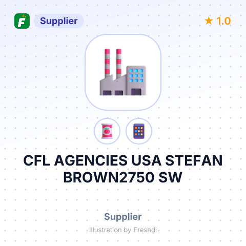 CFL AGENCIES USA STEFAN BROWN2750 SW – summary card, no photo uploaded yet