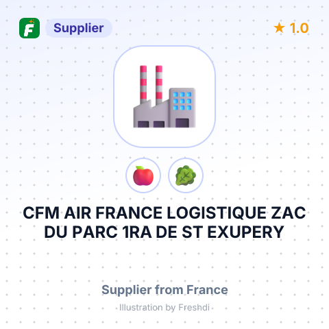 CFM AIR FRANCE LOGISTIQUE ZAC DU PARC 1RA DE ST EXUPERY – summary card, no photo uploaded yet