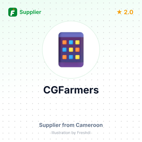 CGFarmers – summary card, no photo uploaded yet