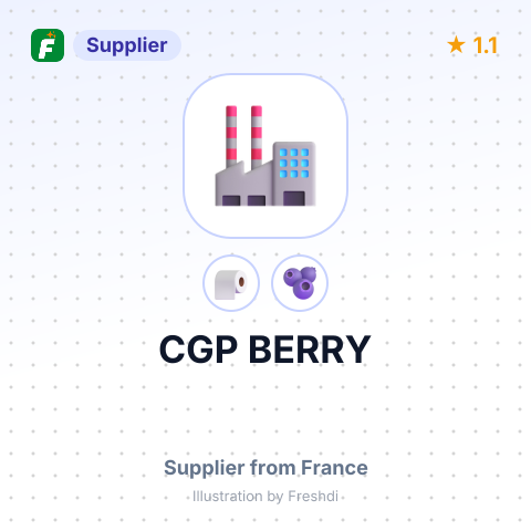 CGP BERRY – summary card, no photo uploaded yet
