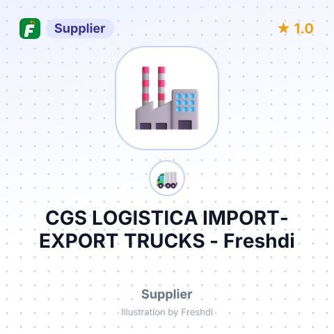 CGS LOGISTICA IMPORT-EXPORT TRUCKS – summary card, no photo uploaded yet