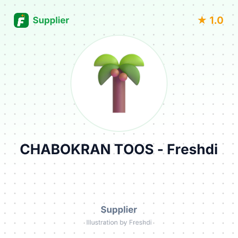 CHABOKRAN TOOS – summary card, no photo uploaded yet