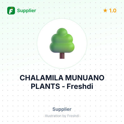 CHALAMILA MUNUANO PLANTS – summary card, no photo uploaded yet